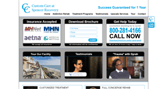 Desktop Screenshot of executiverehab.com